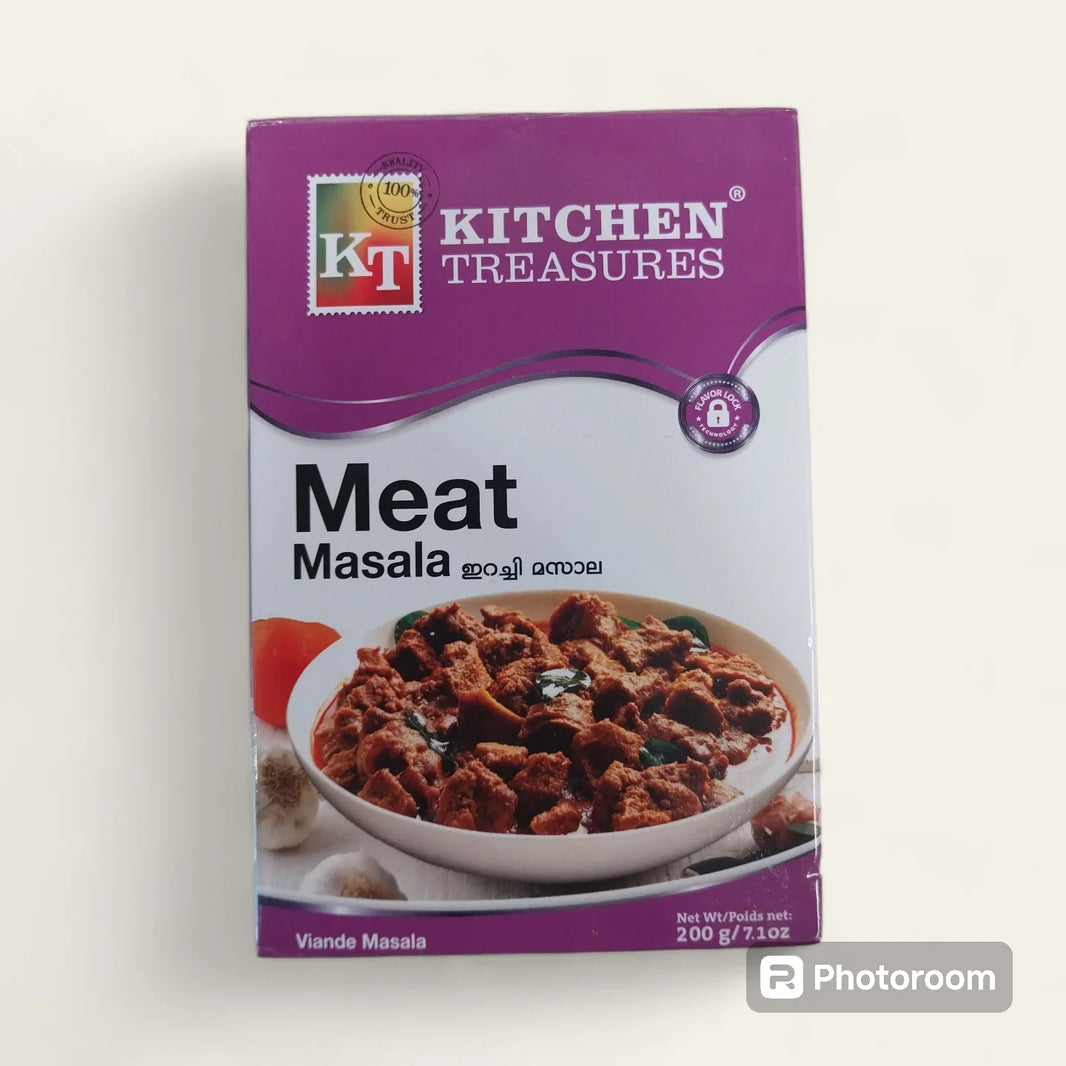 Kitchen Treasures Meat Masala 200g– Bold & Fragrant Spice Mix for Juicy, Flavour-Loaded Mutton and Beef Dishes