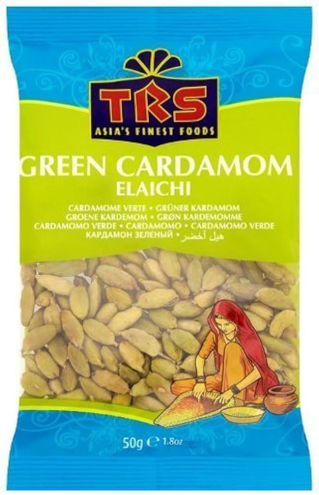 TRS CARDOMOMS GREEN 50G