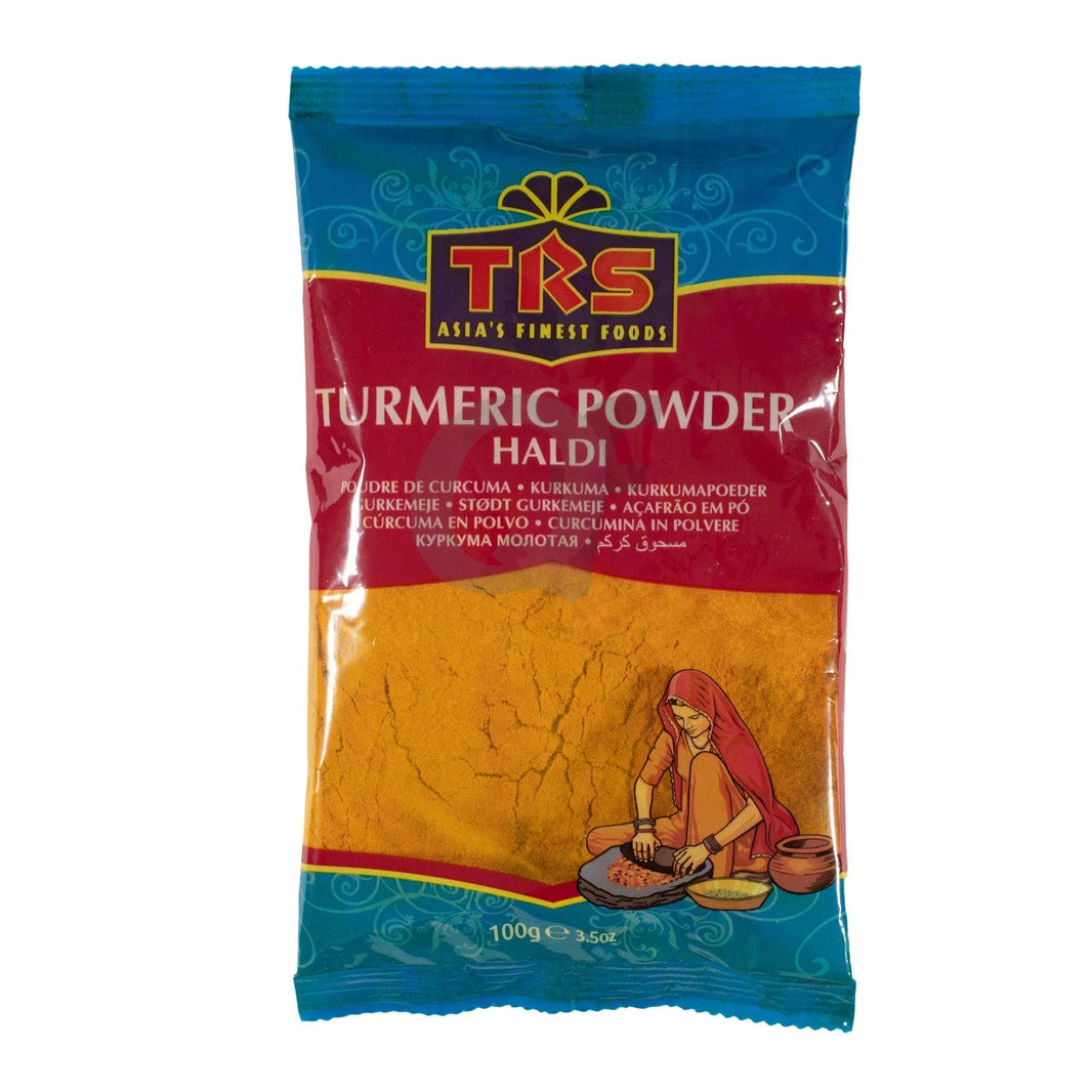 TRS Haldi Turmeric Powder 100g – Pure, Golden Goodness for Every Curry & Remedy!