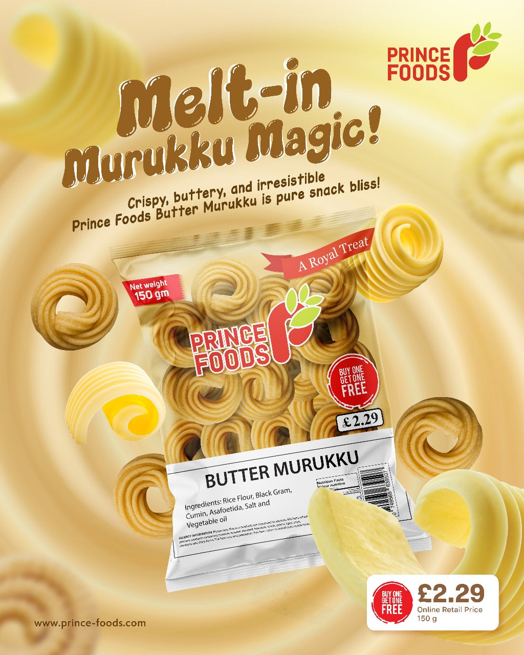 Butter Murukku - Buy 1 Get 1 Free