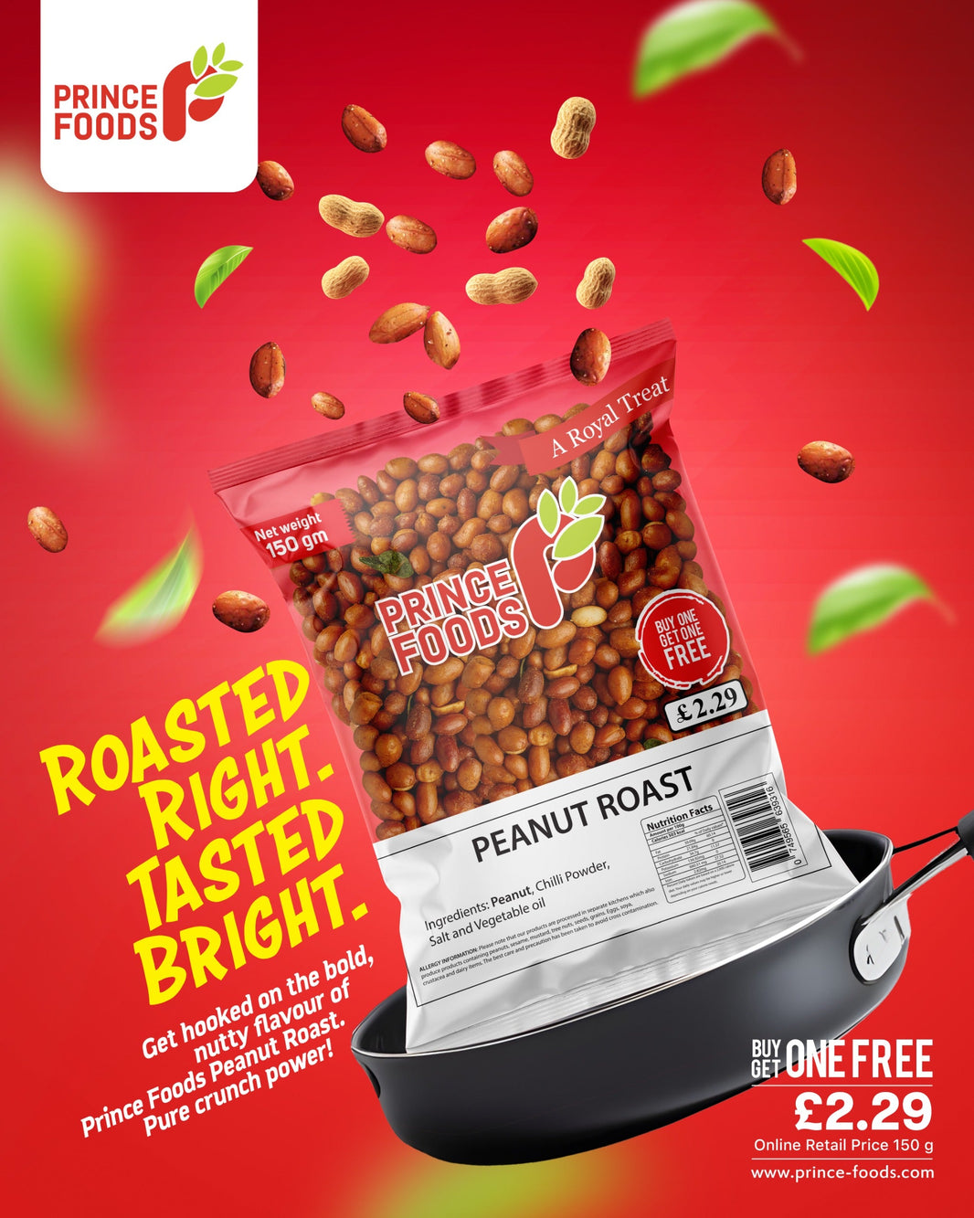 Peanut Roast - Buy 1 Get 1 Free