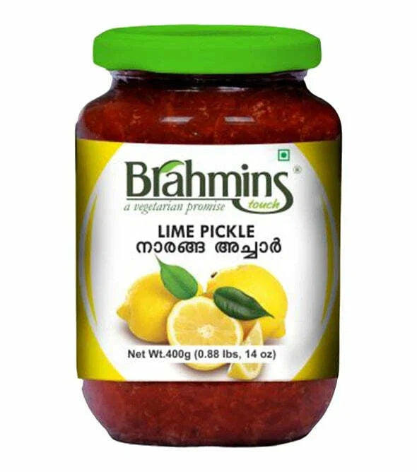 Brahmins Lime Pickle Red 400gm